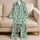 Colorful Beetle Motifs for Whimsical Summer Lounging and Nature-Loving Gifts Satin Pajamas Set - 5