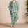 Colorful Beetle Motifs for Whimsical Summer Lounging and Nature-Loving Gifts Satin Pajamas Set - 4