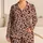 Blush Rose Leopard Spots for Cozy Lounge Evenings and Chic Weekend Relaxation at Home Satin Pajamas Set - 1