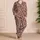 Blush Rose Leopard Spots for Cozy Lounge Evenings and Chic Weekend Relaxation at Home Satin Pajamas Set - 4