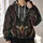 Jackal Mask Armor Motif for Urban Nights and Mythic Streetwear Enthusiasts All-over Print Hoodie (Lightweight) - 2