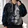 Split Black And White Lion Eyes For Bold Everyday Adventure All-over Print Hoodie (Lightweight) - 2