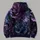 Purple Rose Floral Elegance for Autumn Walks, Casual Weekends and Evening Outings All-over Print Hoodie (Lightweight) - 5