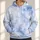Hazy Blue And White Cloud Wash For Everyday Streetwear And Creative City Style All-over Print Hoodie (Lightweight) - 1