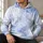 Hazy Blue And White Cloud Wash For Everyday Streetwear And Creative City Style All-over Print Hoodie (Lightweight) - 6