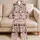 Dachshund Pearl Milk Tea Motifs for Cozy Lounging and Relaxed Evenings Satin Pajamas Set - 5
