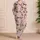 Dachshund Pearl Milk Tea Motifs for Cozy Lounging and Relaxed Evenings Satin Pajamas Set - 4