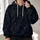 Midnight Starry Sky for Stargazing Nights and Everyday Cosmic Style All-over Print Hoodie (Lightweight) - 2