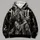Monochrome Cross-Bearing Savior for Faithful Everyday Streetwear and Worship Gatherings All-over Print Hoodie (Lightweight) - 4