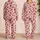 Sweet Strawberry Berries for Cozy Summer Nights and Charming Cottagecore Home Style Satin Pajamas Set - 2