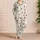 Cute Cartoon Bees and Honeyblooms for Cozy Lounging and Sweet Weekend Relaxation Satin Pajamas Set - 4