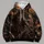 Fiery Armored Warrior Battle Scene for Bold Everyday Adventure Wear All-over Print Hoodie (Lightweight) - 4