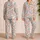 Watercolor Bunny and Easter Egg Motifs for Cozy Spring Mornings and Easter Gifting Satin Pajamas Set - 2