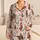 Leopard Cats with Pink Bows for Cozy Holiday Gifting and Relaxed Evenings at Home Satin Pajamas Set - 1