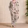 Leopard Cats with Pink Bows for Cozy Holiday Gifting and Relaxed Evenings at Home Satin Pajamas Set - 4