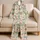 Romantic Beach Couples and Coastal Keepsakes for Valentine’s Day and Summer Lounging Satin Pajamas Set - 5