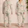 Pastel Sea Turtles, Starfish and Seahorses for Romantic Coastal Escapes Satin Pajamas Set - 2