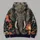 Ornate Elephant at Sunset for Nature Lovers, Travel Days and Everyday Adventures All-over Print Hoodie (Lightweight) - 5