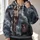 Stormy Crucifixion Religious Art for Prayerful Reflection and Faithful Living All-over Print Hoodie (Lightweight) - 2