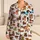 Playful Dachshund Dogs in Colorful Scarves for Cozy Spring Getaways and Gift Giving Satin Pajamas Set - 1