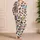 Playful Dachshund Dogs in Colorful Scarves for Cozy Spring Getaways and Gift Giving Satin Pajamas Set - 4