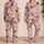 Playful Dog Family Portraits For Cozy Valentine Gifting And Sweet Everyday Lounging Satin Pajamas Set - 2