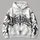 Ornate Mexico Lettering and Bold Calligraphy for Everyday Streetwear Style All-over Print Hoodie (Lightweight) - 4