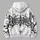 Ornate Mexico Lettering and Bold Calligraphy for Everyday Streetwear Style All-over Print Hoodie (Lightweight) - 5