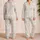 Pastel Bows And Cottage Florals For Romantic Springtime Gift Giving For Her Satin Pajamas Set - 2