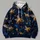Golden Bees Among Midnight Stars for Everyday Nature Lovers and Cosmic Daydreamers All-over Print Hoodie (Lightweight) - 4