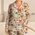 Pumpkin Ghosts And Bows For Cozy Halloween Nights And Autumn Lounging Satin Pajamas Set - 1
