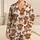 Highland Cow And Leopard Bows For Cozy Spring Getaways And Romantic Gift Giving Satin Pajamas Set - 1