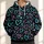 Neon Heart Motifs for Playful Night Out Style and Everyday Casual Wear for Adults All-over Print Hoodie (Lightweight) - 1