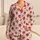 Strawberry And Blush Stripe Style For Cozy Spring Mornings And Sweet Valentine Gifting Satin Pajamas Set - 1