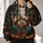 Ganesha Devotional Hindu Festival Celebration Spiritual Wear for Men and Worship All-over Print Hoodie (Lightweight) - 2
