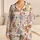 Cute Monkey Fruit Scenes for Cozy Weekend Lounging and Relaxed Home Evenings All Year Long Satin Pajamas Set - 1