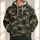 Woodland Camouflage in Green and Brown for Hiking, Camping and Outdoor Adventures All-over Print Hoodie (Lightweight) - 1