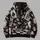 Playing Cards and Checkerboard for Poker Nights and Casino Parties All-over Print Hoodie (Lightweight) - 5