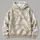 White And Sand Palm Leaves For Relaxed Coastal Weekends And Everyday Island Style All-over Print Hoodie (Lightweight) - 4