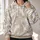 White And Sand Palm Leaves For Relaxed Coastal Weekends And Everyday Island Style All-over Print Hoodie (Lightweight) - 2