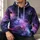 Cosmic Nebula And Starfield For Stargazing, Science Fans And Night Sky Lovers All-over Print Hoodie (Lightweight) - 6