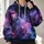 Cosmic Nebula And Starfield For Stargazing, Science Fans And Night Sky Lovers All-over Print Hoodie (Lightweight) - 2