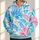 Pastel Tropical Foliage for Relaxed Coastal Weekends and Everyday Casual Wear All-over Print Hoodie (Lightweight) - 1
