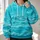 Turquoise Water Reflections for Coastal Travel and Relaxed Everyday Outdoor Wear All-over Print Hoodie (Lightweight) - 2