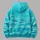 Turquoise Water Reflections for Coastal Travel and Relaxed Everyday Outdoor Wear All-over Print Hoodie (Lightweight) - 5