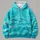 Turquoise Water Reflections for Coastal Travel and Relaxed Everyday Outdoor Wear All-over Print Hoodie (Lightweight) - 4