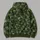 Olive Green Geometric Facets for Everyday Travel, Casual Layering, and Weekend Wear All-over Print Hoodie (Lightweight) - 5
