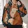 Cute Fox Woodland Scene For Cozy Autumn Adventures And Everyday Nature Lovers All-over Print Hoodie (Lightweight) - 2
