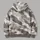 Abstract Gray Brown Camouflage for Everyday Autumn Outdoor Style All-over Print Hoodie (Lightweight) - 5