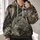 Vintage Marlin Fishing Scene For Offshore Angling And Coastal Outdoor Adventures All-over Print Hoodie (Lightweight) - 2